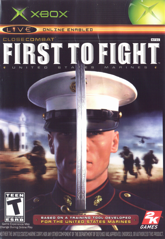 Close Combat First to Fight box art for Xbox
